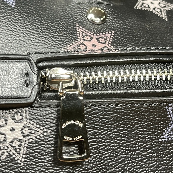 HTF NWOT COACH ROWAN SATCHEL WITH DOT STAR PRINT - Picture 9 of 16